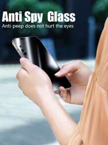 3 件高品质全覆盖防偷窥钢化玻璃屏幕保护膜适用于 Apple Iphone 6G 6S 7G 8G 6Plus 6splus 7plus 8plus X XS XR XSMAX 11 11PRO 11PROMAX 12 12MIN 13 14 15 16 - 黑色 - 查看 3