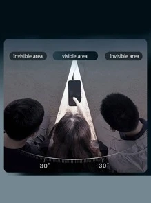 3 件高品质全覆盖防偷窥钢化玻璃屏幕保护膜适用于 Apple Iphone 6G 6S 7G 8G 6Plus 6splus 7plus 8plus X XS XR XSMAX 11 11PRO 11PROMAX 12 12MIN 13 14 15 16 - 黑色 - 查看 4