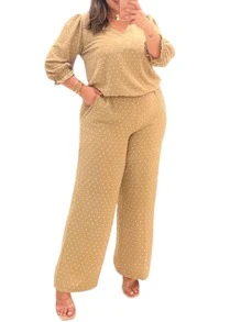 MACACÃO DUNA PIPOCA PLUS SIZE