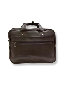 Men Briefcase - Óxido marrón - Ver 4