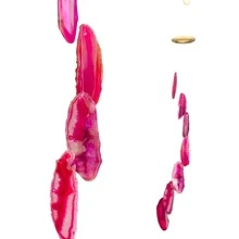 Wind Chimes & Hanging Decorations - 粉紅色的 - 查看 1