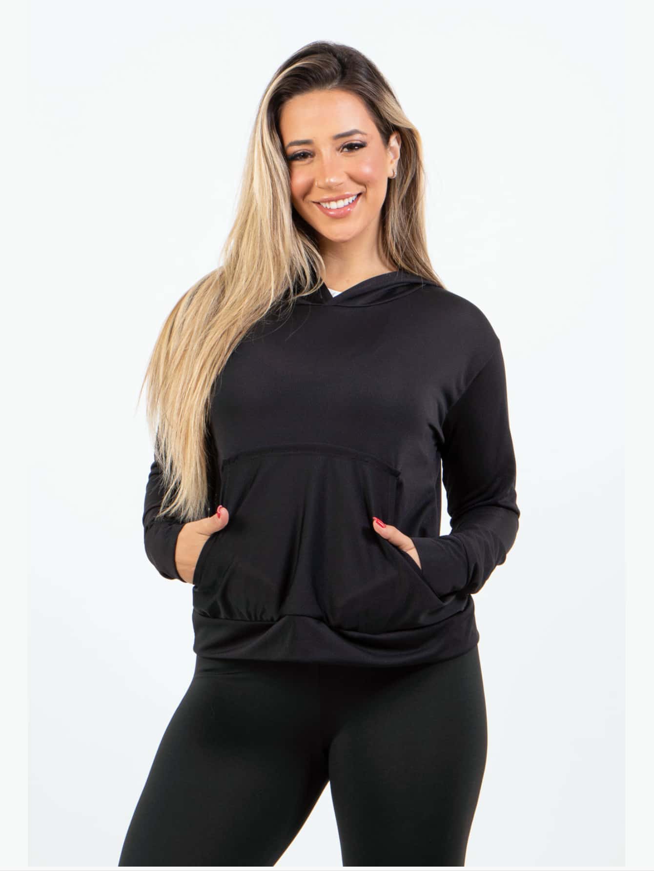 Women Sports Jackets - 黑色 - 查看 1