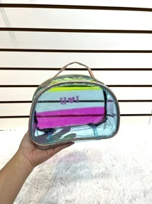 Makeup Bags - Màu xanh nhạt - Xem 2