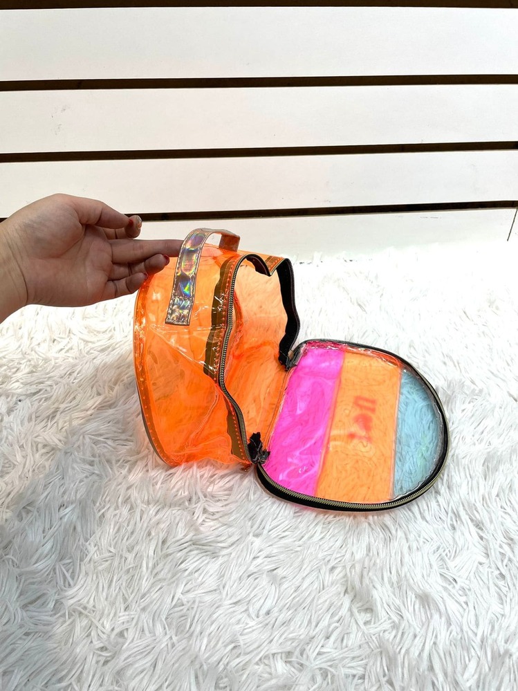 Makeup Bags - Orange - View 3