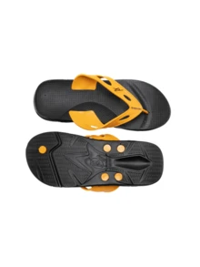 Men Flip Flops & Slides - 黃色 - 查看 2