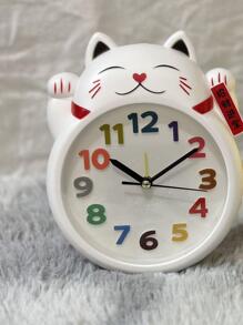 Cat Clock - Multicolor - View 1