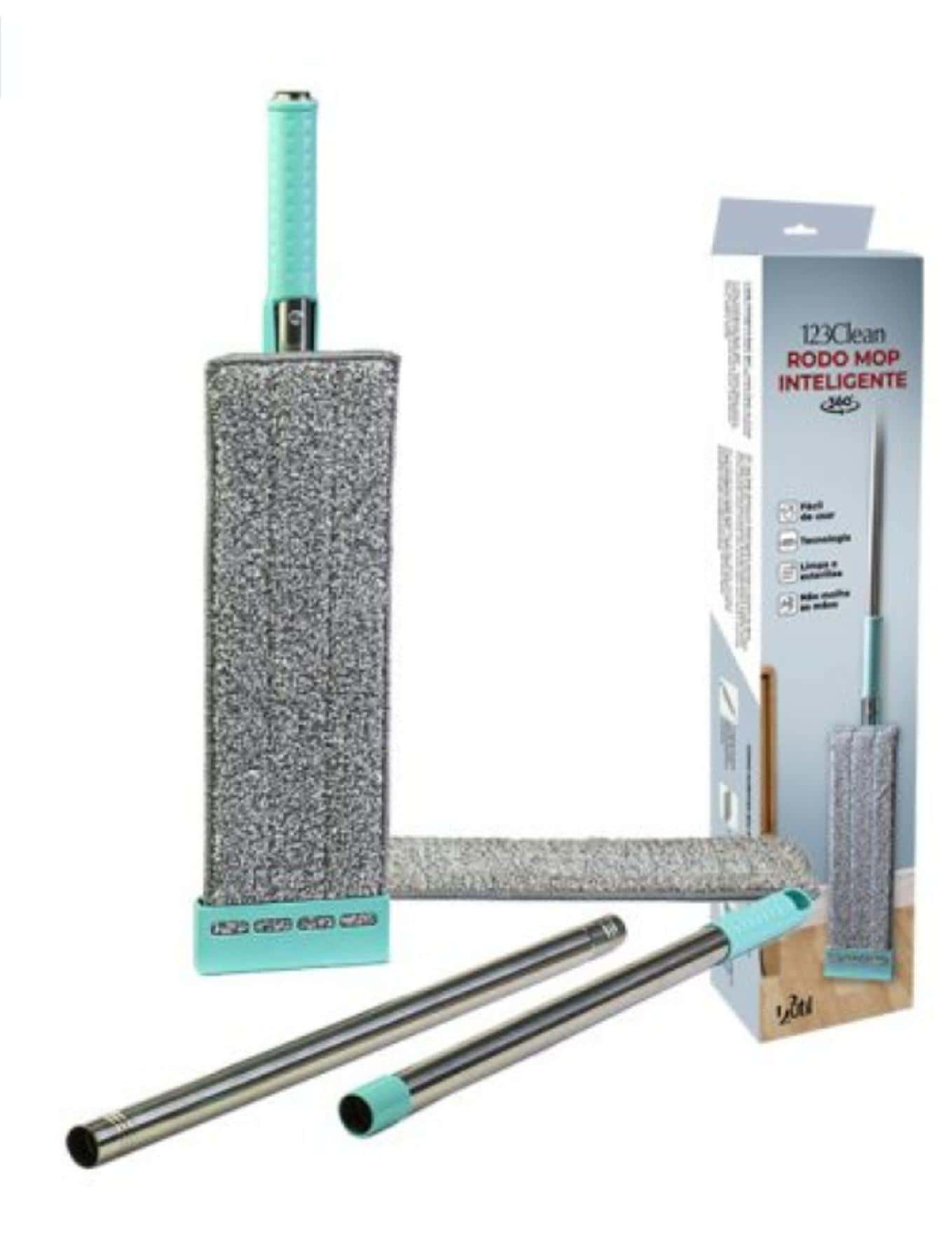 RODO MOP INTELIGENTE 360º 120CM Cod.UD925 - 123UTIL - Verde - Visão 1