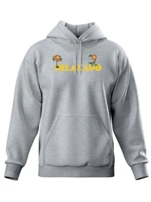 Men Sweatshirts - 灰色 - 查看 1