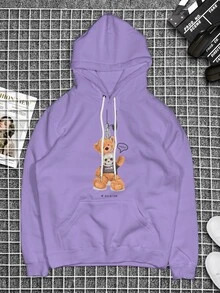 Men Sweatshirts - Màu đỏ tím - Xem 1