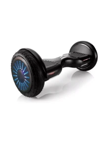 Hoverboard Patineta Electrica Hover Tt Vento Con Luz Led - Negro - Ver 2