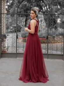 Women Dresses - Gỗ đỏ - Xem 2