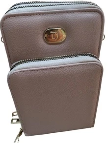 bolsa para celular fashion - Rosa Pálido - Ver 1