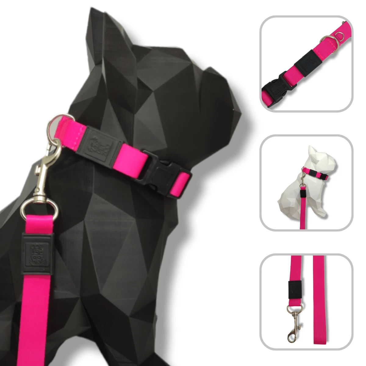 Pet Collars - Màu Hồng Tươi - Xem 1