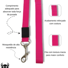 Pet Collars - Màu Hồng Tươi - Xem 3