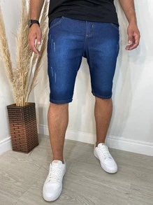 Kit 3 Bermudas Casuais Masculina Premium Com Elastano Linha Premium Shorts Dia dos Pais