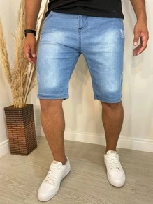 Kit 3 Bermudas Casuais Masculina Premium Com Elastano Linha Premium Shorts Dia dos Pais