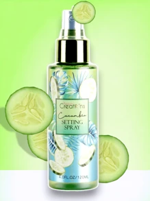 Fijador de Maquillaje aroma Pepino 120 ml - Verde - Ver 1