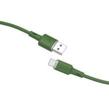 ACEFAST C2-04 USB-A To Type-C Charging And Data Transfer Cable - Vert olive - Voir 2