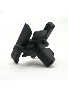 SOPORTE PARA CELULAR UNIVERSAL METALICO PARA ESPEJO SIN CARGADOR - Negro - Ver 4