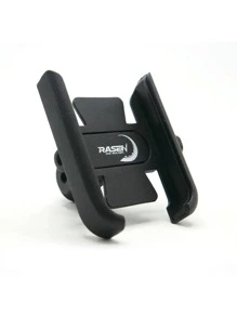 SOPORTE PARA CELULAR UNIVERSAL METALICO PARA ESPEJO SIN CARGADOR - Negro - Ver 1