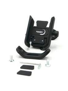 Rasen SOPORTE PARA CELULAR PARA MOTO Y BICI UNIVERSAL METALICO PARA ESPEJO CON CARGADOR - Negro - Ver 6