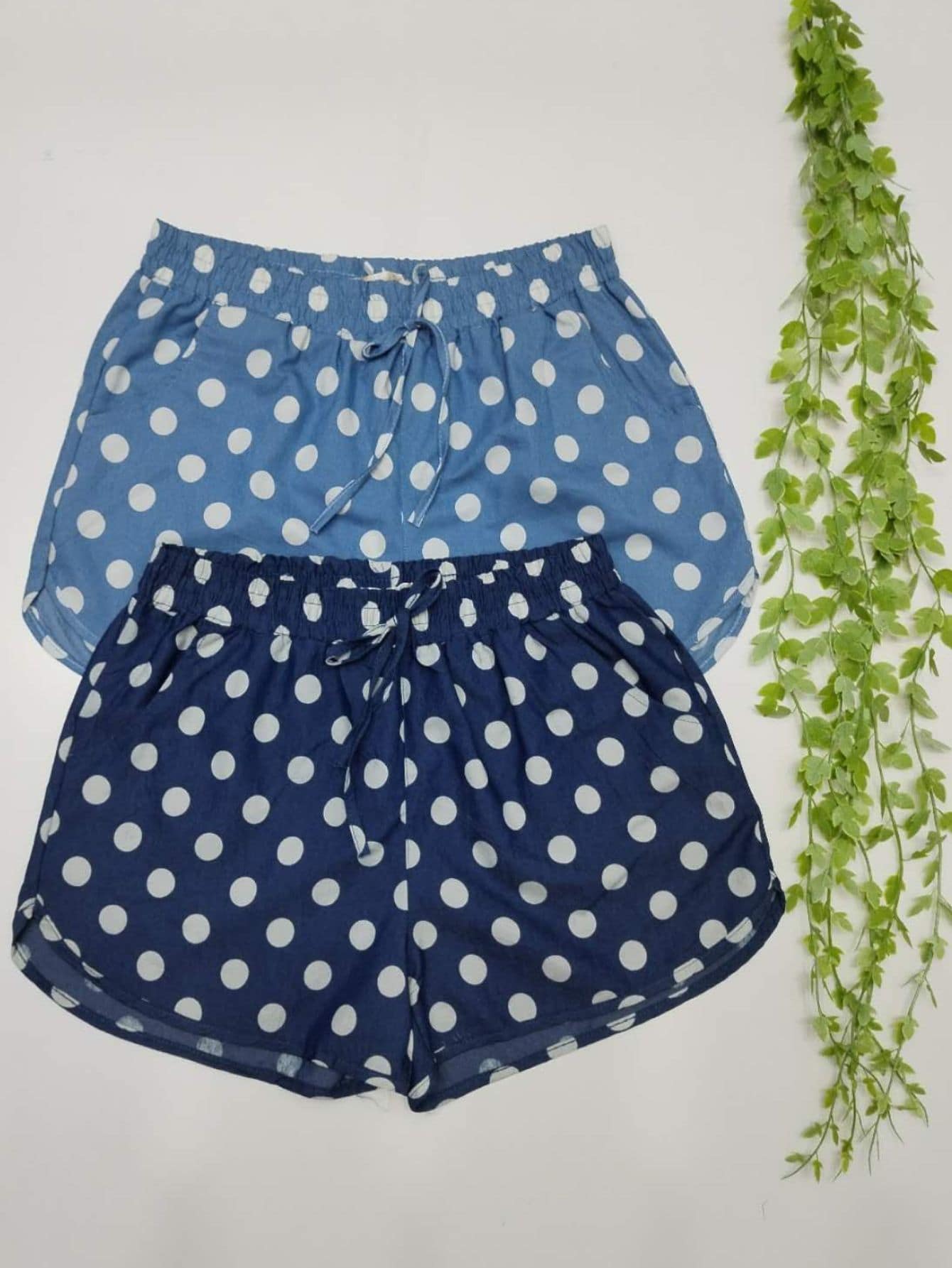 Women Shorts - Màu xanh lam - Xem 1