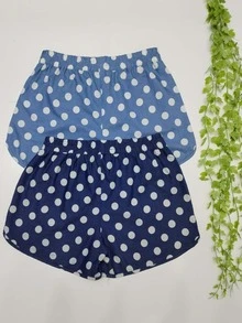 Women Shorts - Màu xanh lam - Xem 2