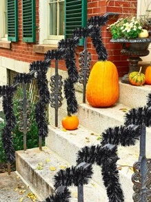 2pcs 2m Black Fur Strip, Party Decoration Colorful Strip - Black - View 7