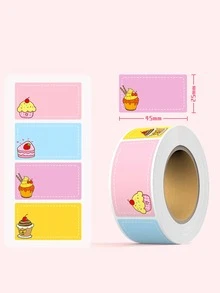 280 Piezas Pegatinas De Nombre De Dibujos Animados Para Botellas De Agua, Resistentes Al Agua, Resistentes A La Rotura, Envío Aleatorio - Multicolor - Ver 5