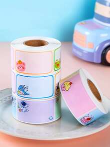 280 Piezas Pegatinas De Nombre De Dibujos Animados Para Botellas De Agua, Resistentes Al Agua, Resistentes A La Rotura, Envío Aleatorio - Multicolor - Ver 3