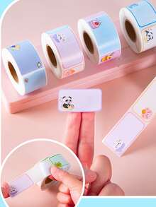 280 Piezas Pegatinas De Nombre De Dibujos Animados Para Botellas De Agua, Resistentes Al Agua, Resistentes A La Rotura, Envío Aleatorio - Multicolor - Ver 4