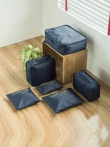 6pcs/Set Storage Bag For Clothes And Travel Accessories Organizing For Travel Storage Bag,Makeup Bag,Cosmetic Bag,Vacation Organizer,Large Capacity Makeup Organizer Makeup Case, For Lipstick, Brush, Skincare, Mobile Phone, Coin, Small Items, For Home,Gift,Vacation And Festival Halloween Christmas Multifunctional Use,Boho Vibes