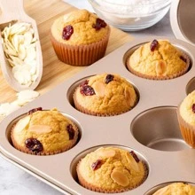 300 chiếc giấy lót bánh cupcake nhỏ tự nhiên, cốc giấy chống dầu với tab bóc dễ dàng để nướng - màu thật - Xem 5