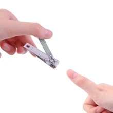 7入組不銹鋼修指甲套裝,包括指甲剪,指甲剪刀,修腳刀等 - 綠色 - 查看 4