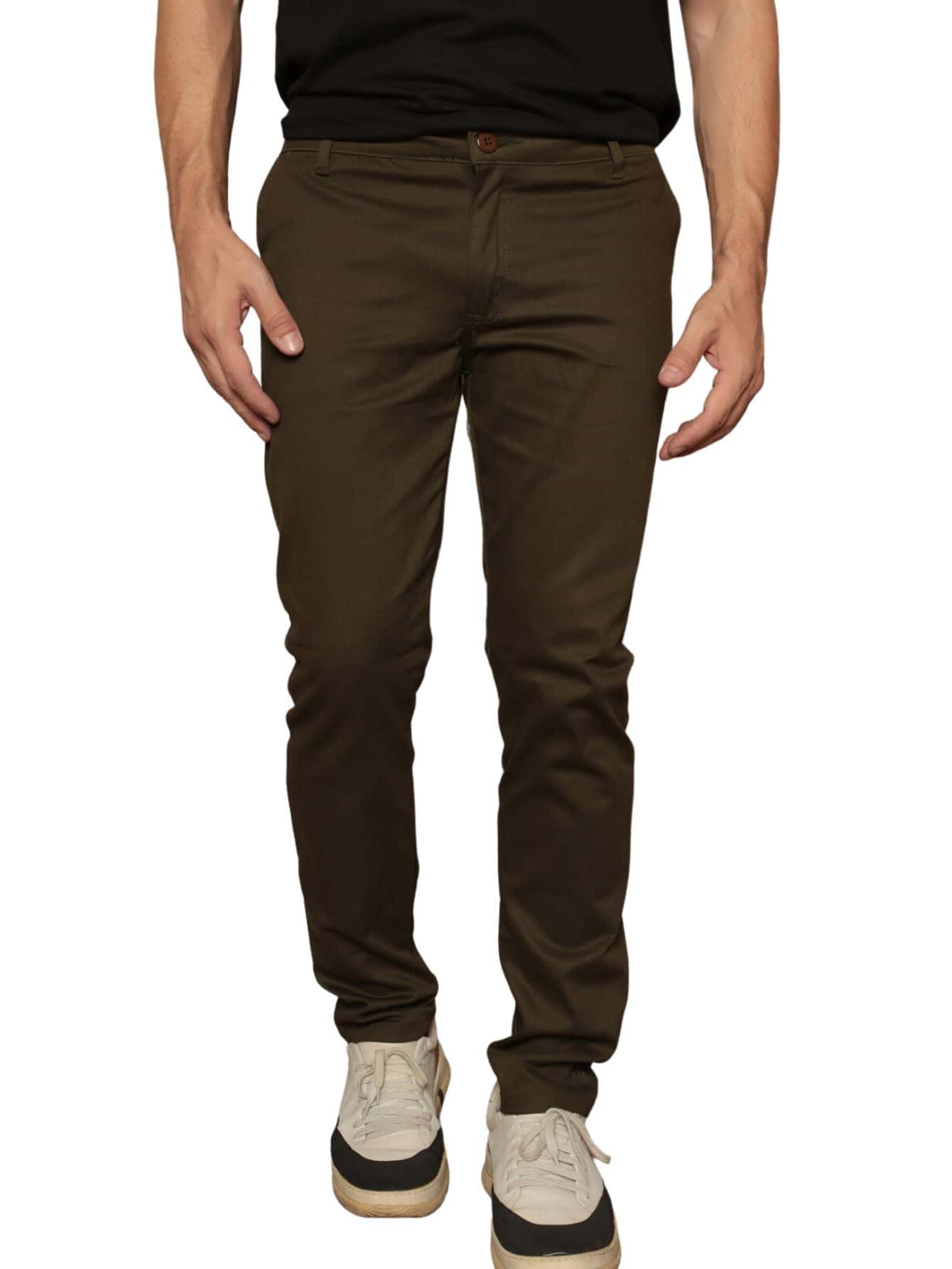 Men Jeans - 綠色 - 查看 1