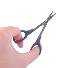 包括指甲剪,趾甲剪,指甲帶刀,指甲修整器,指甲推子,剪刀,耳挖器的7件套不銹鋼修指甲套裝,專業旅行修護工具禮盒 - 藍色 - 查看 4