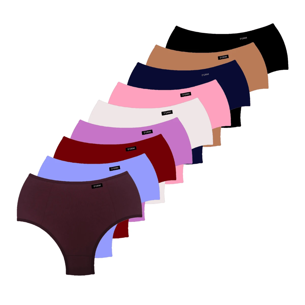 Plus Size Panties - Multicolor - View 1