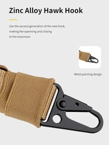 1入組男士單點吊索,攜帶各種各樣,合適的適用於戶外運動和訓練 - 黑色 - 查看 7