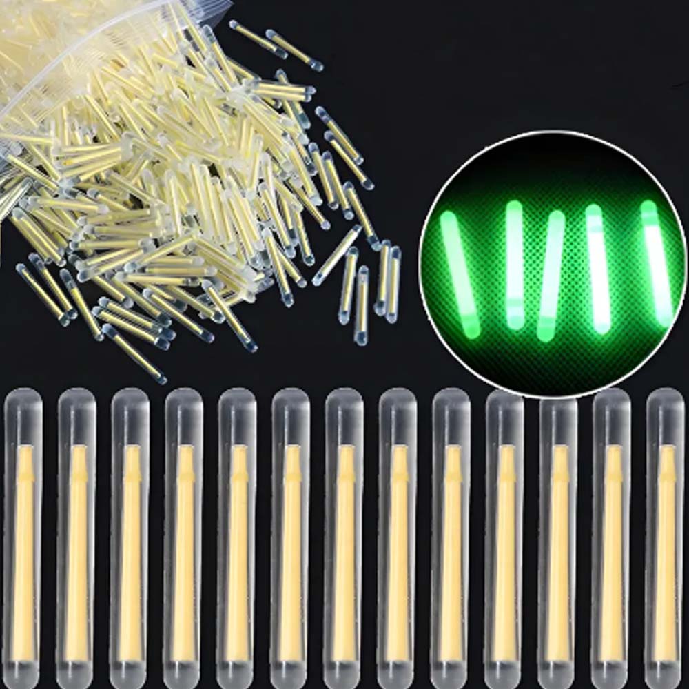 JTUUWRAP 30入組螢火蟲熒光棒釣魚浮標發光棒