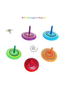 1入組木頭桌子玩具陀螺儀適用於減壓 - 彩色 - 查看 2