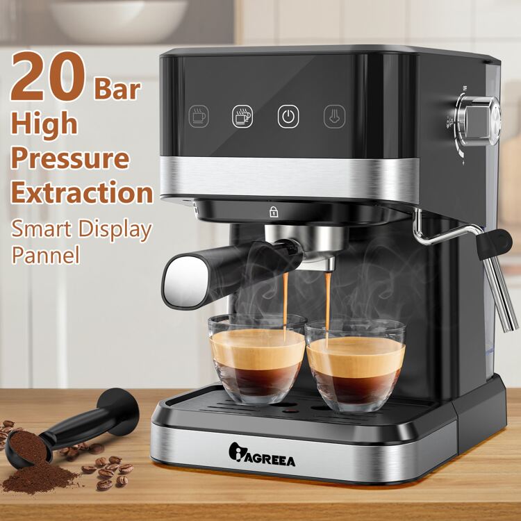 IAGREEA コーヒーメーカー エスプレッソマシーン