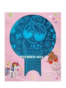 MEDIDOR DE TIP DEL LARGO DE LA UÑA ACRILICA GEL - Plateado - Ver 2