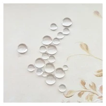 Alinacutle Simulación Gotas De Rocío Piedras De Chispas De Piedras Preciosas Agitadoras De Piedras Gota De Agua Para Hacer Tarjetas De Manualidades En Papel, Decoración De Scrapbooking - transparente - Ver 2