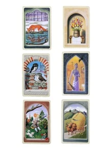 Normandy Mystery Pocket Card Game - Blue - View 4