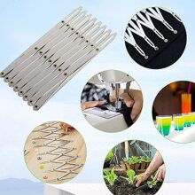 1 pieza aluminio Divisor de Botón de costura , para Botones de costura - Plateado - Ver 5