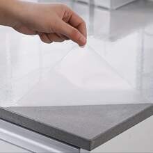 1捲透明廚房過油貼,用於爐具和櫥櫃檯面的防水自粘靜電貼膜高溫防護貼膜 - 無色 - 查看 6