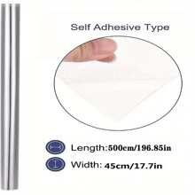 1捲透明廚房過油貼,用於爐具和櫥櫃檯面的防水自粘靜電貼膜高溫防護貼膜 - 無色 - 查看 9