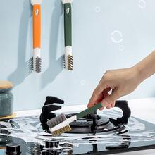 1pc Gas Stove Cleaning Brush Kitchen Supplies Grease Fan Cooker Cleaning Tool - Зелений - Переглянути 1