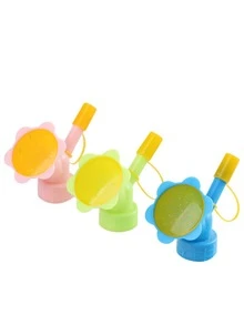 1入藍色花灑桶,飲料瓶噴霧器,可雙用小型噴霧器澆水植物