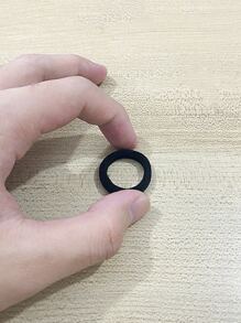 50pcs Women Solid Casual Hair Tie For Daily Life Ponytail Holder Hair Elastic Hair Rope - Multicolor - View 6